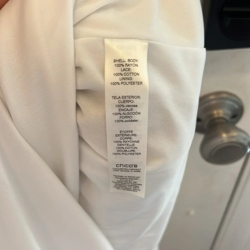 EUC Chico's Grecian Goddess dress. Size 1.5 - Picture 4 of 9